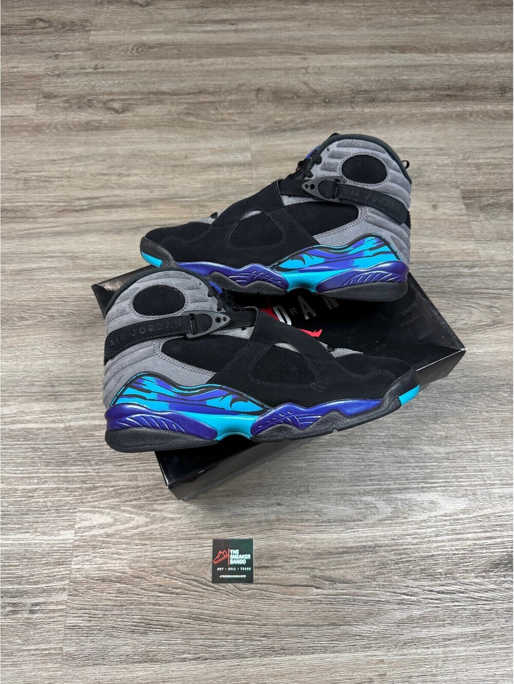 Size 12 - Jordan 8 Retro Aqua (2025)